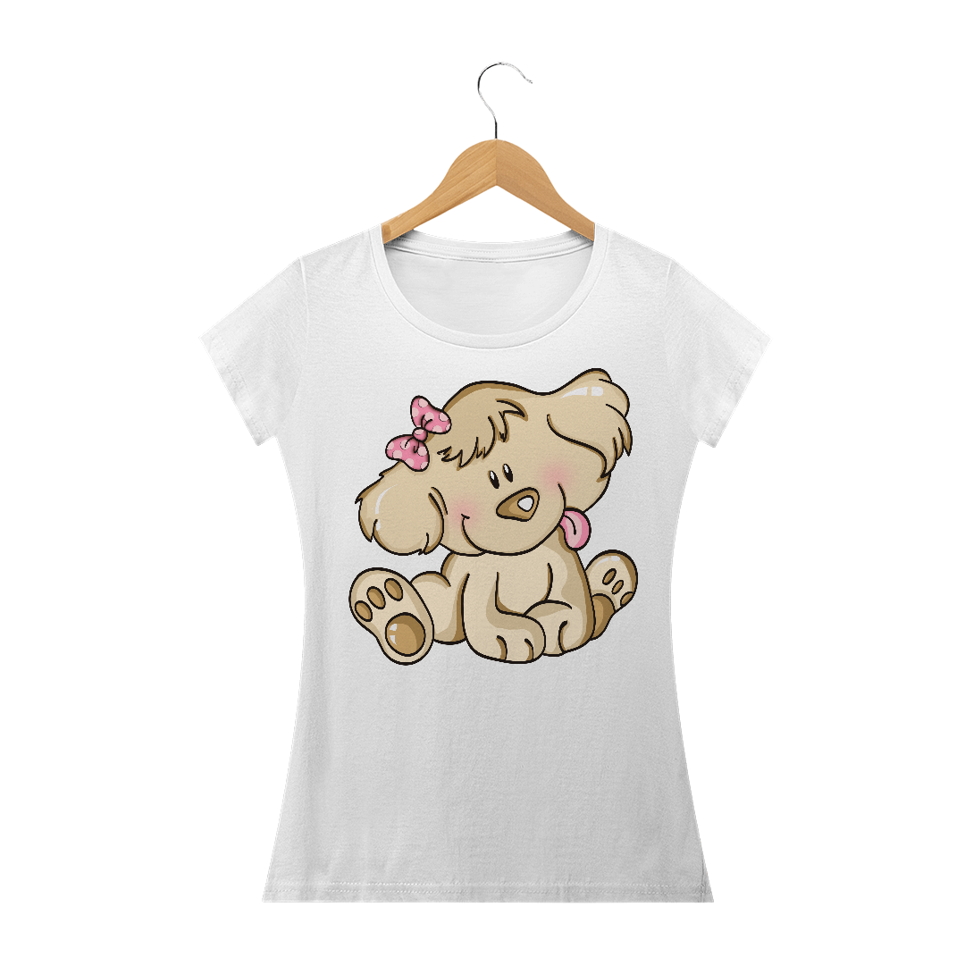 Nome do produto  Camiseta feminina Dog Pet