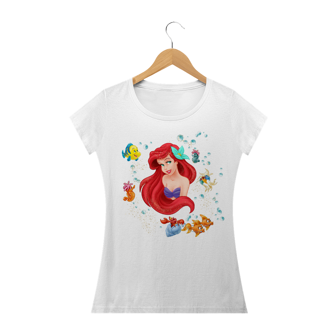 Nome do produto  Camiseta feminina Ariel