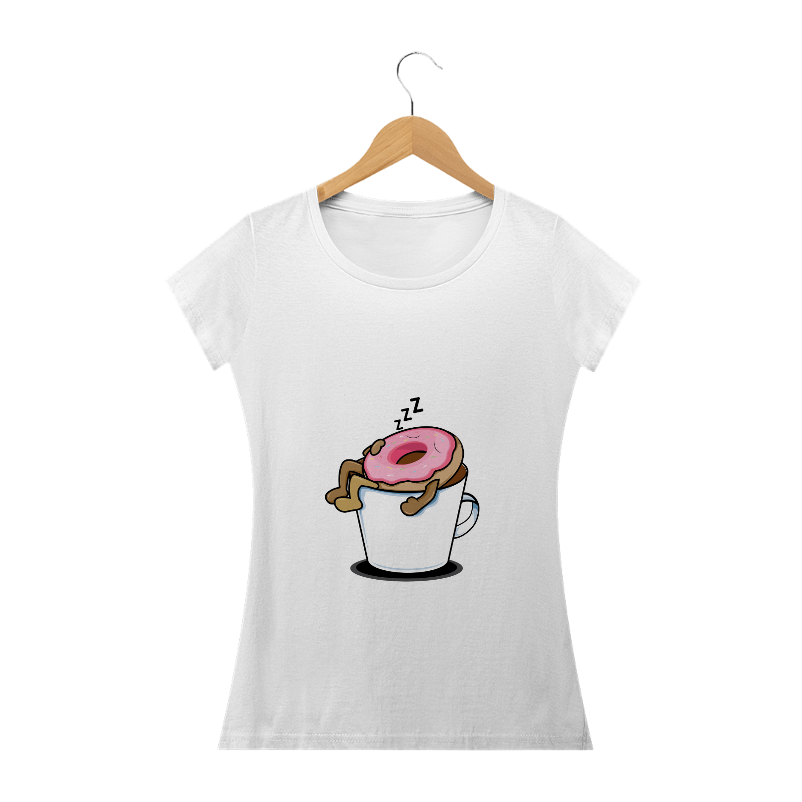 Nome do produto  Camiseta Feminina Copo de Café 