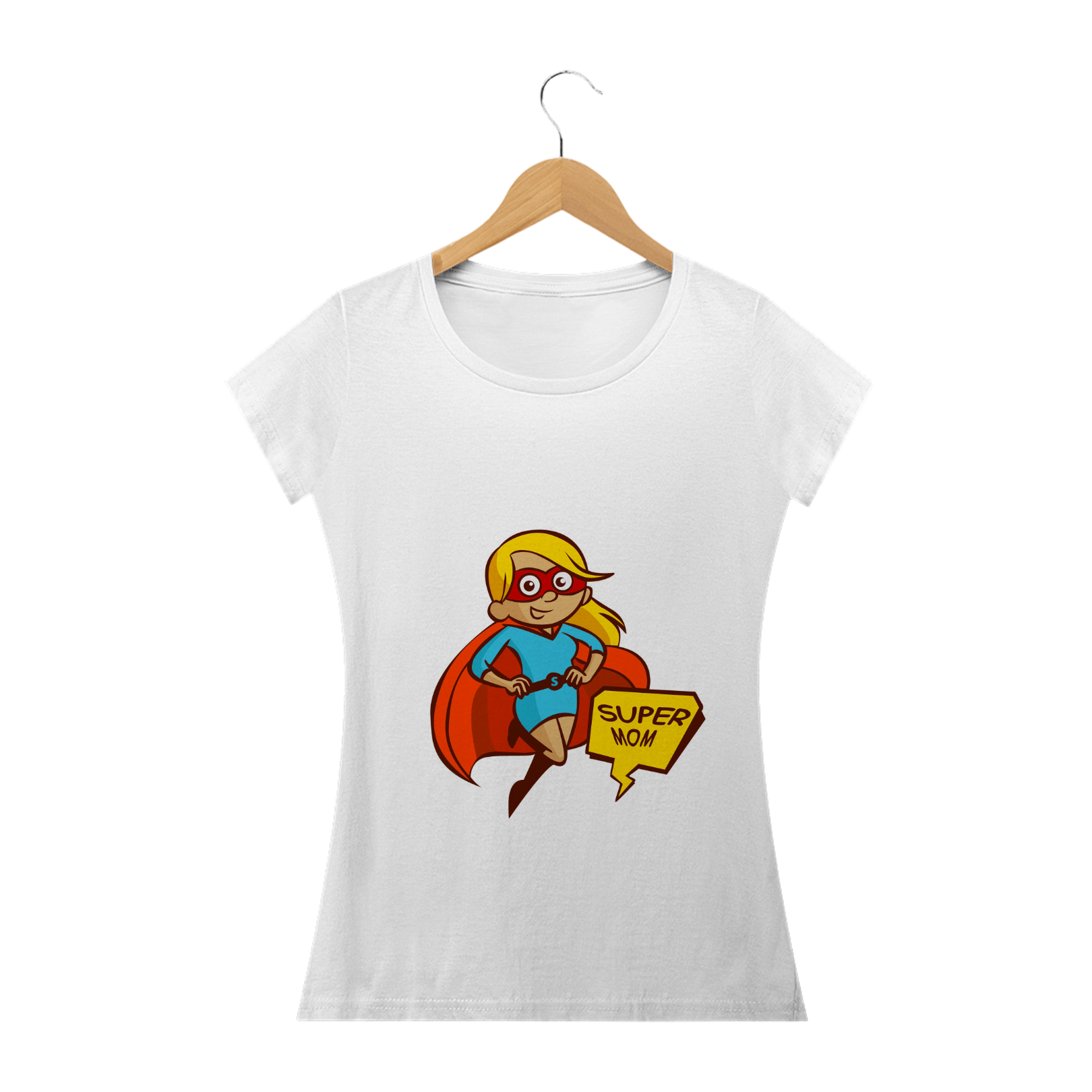 Nome do produto  Camiseta Feminina Super Mom