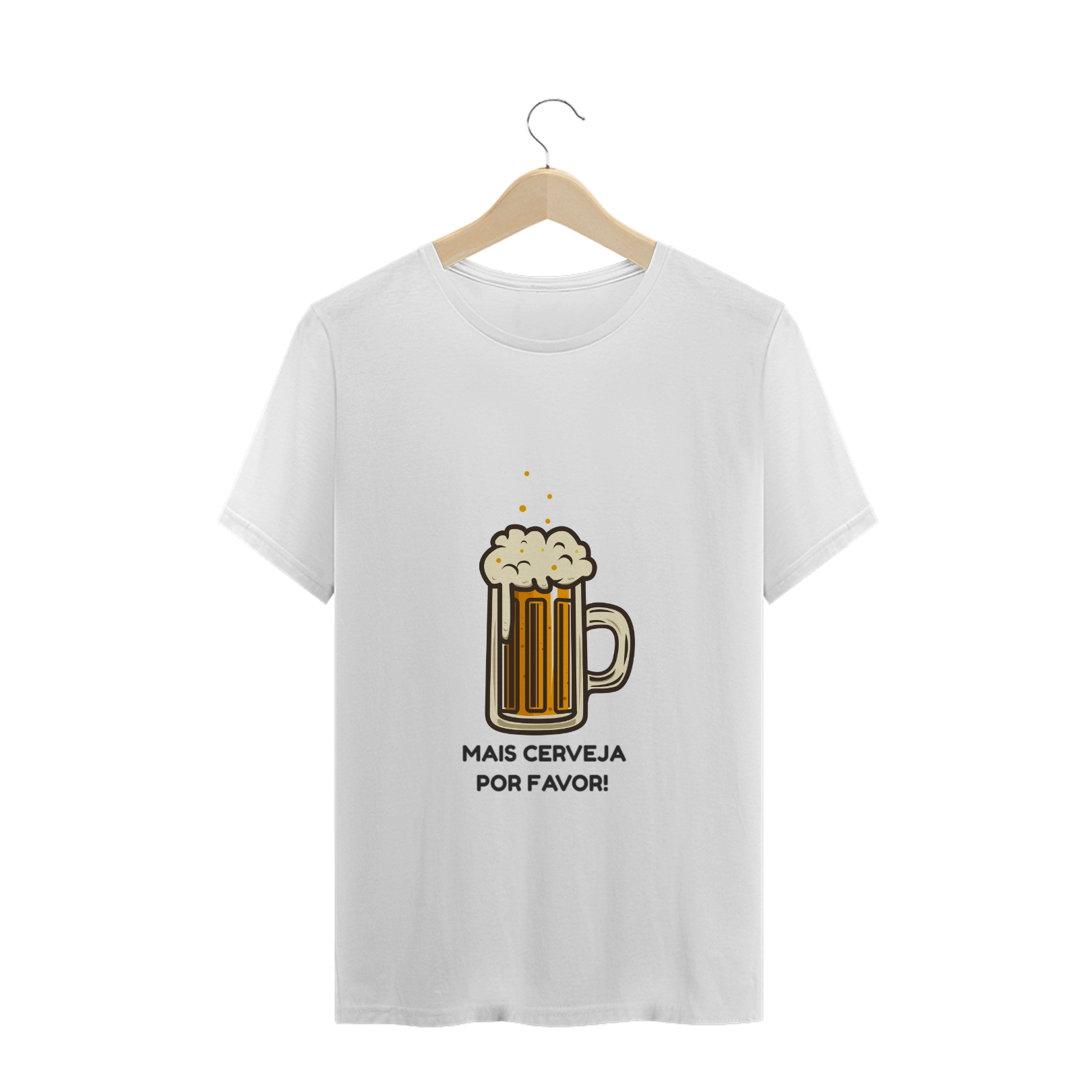Nome do produto  Camiseta Unissex Mais Cerveja,por favor