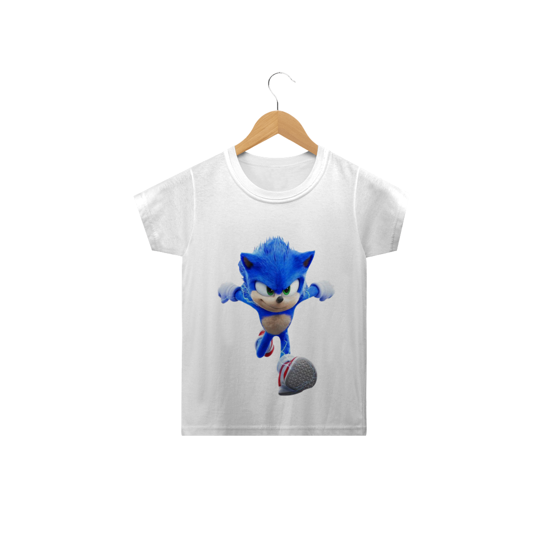 Nome do produto  Camisa Infantil Sonic 
