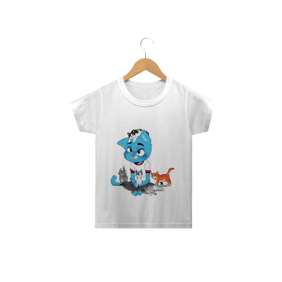 Nome do produto  Camiseta Gumball Infantil