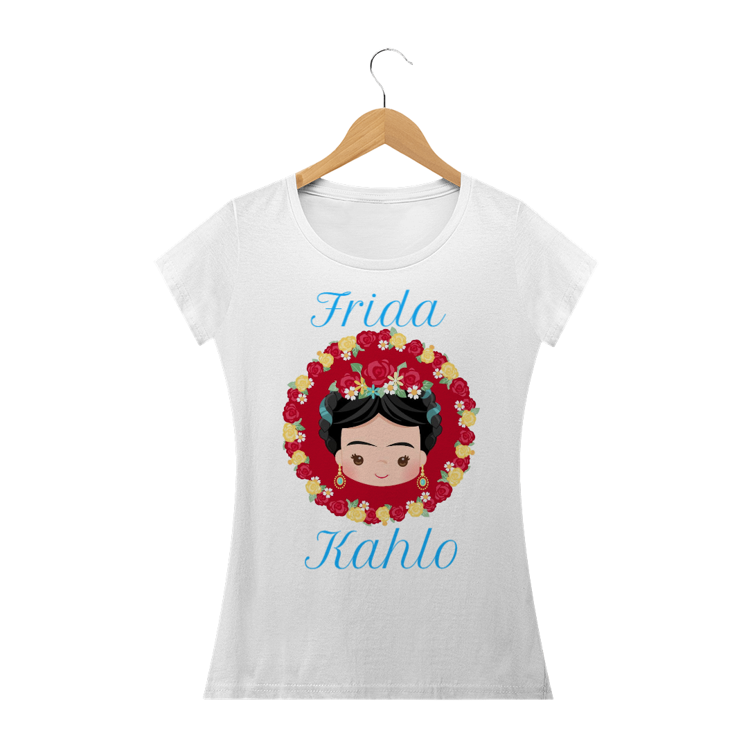 Nome do produto  Camiseta feminina Fridakahlo 
