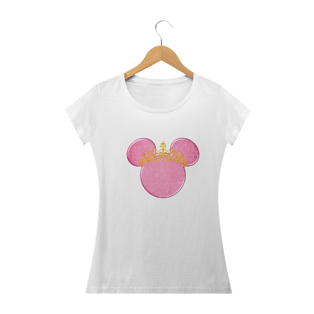 Nome do produto  camiseta feminina Minnie Realeza
