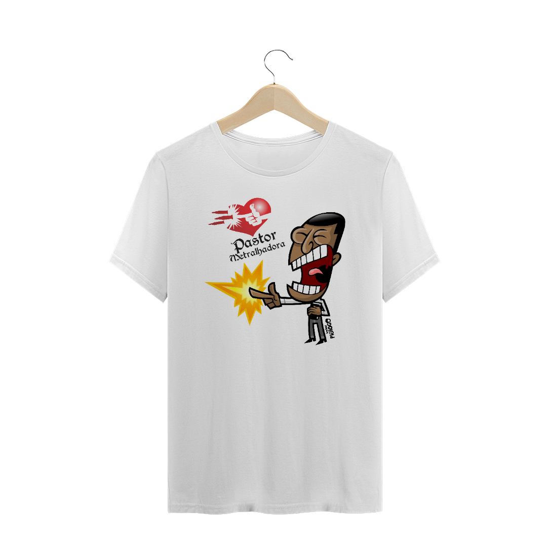 Camiseta Pastor Metralhadora