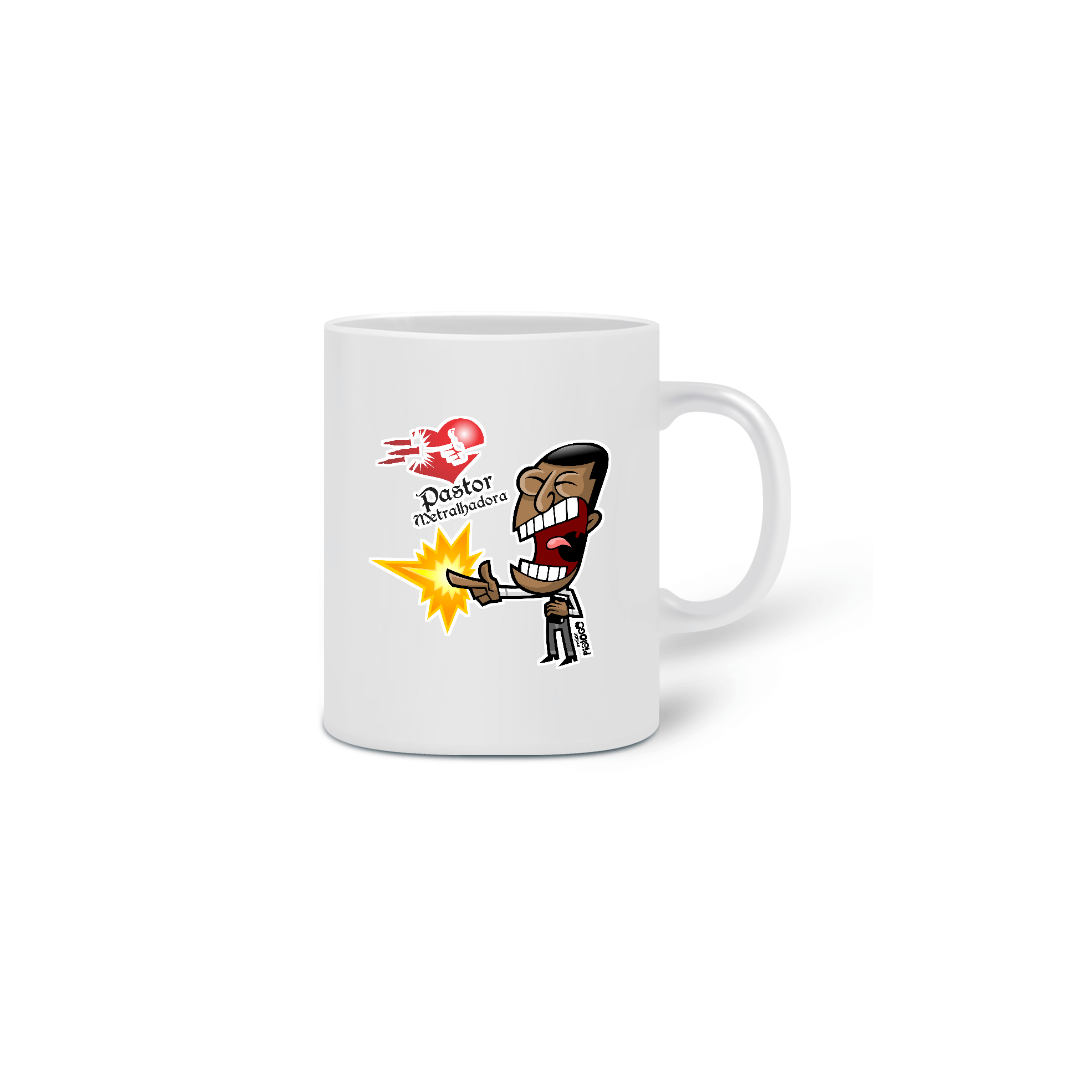 Caneca Pastor Metralhadora