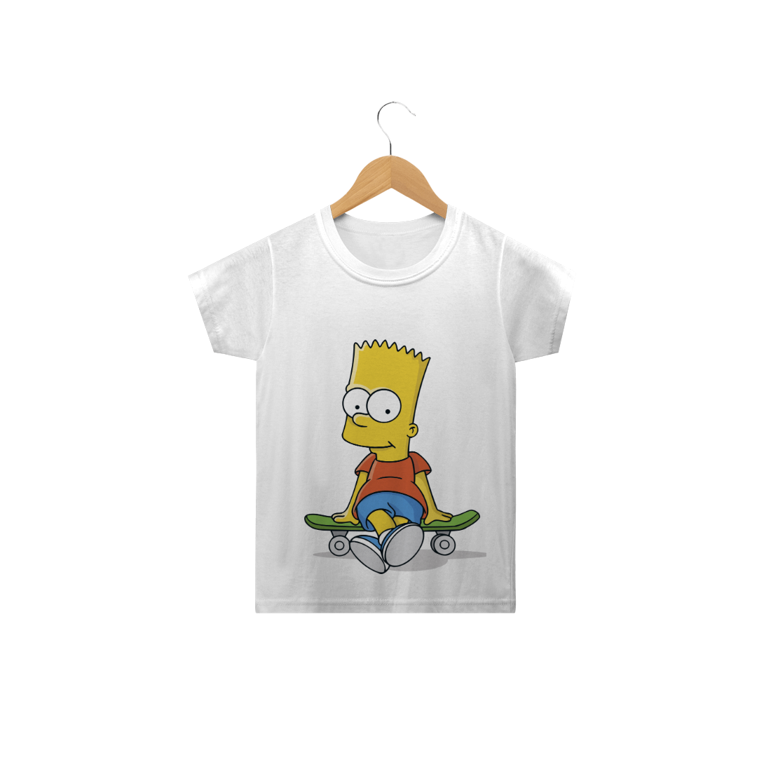 Camiseta Infantil Bart-Simpsons
