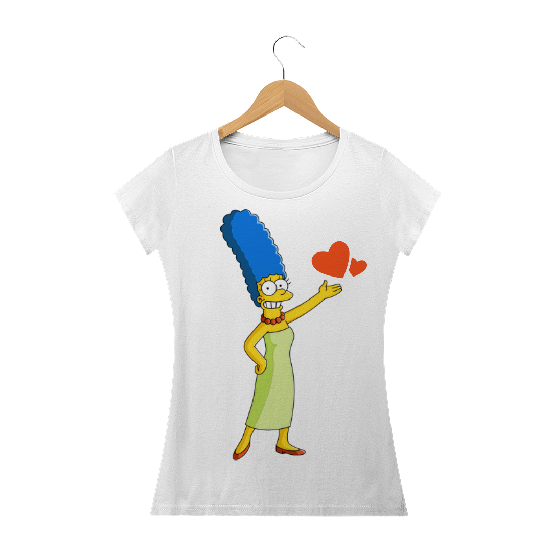 Camiseta Feminina Marge-Simpsons