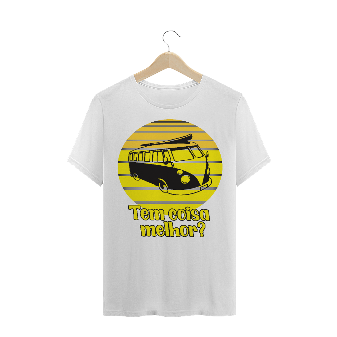 Nome do produto  CAMISETA TRADICIONAL - KOMBI TEM COISA MELHOR?