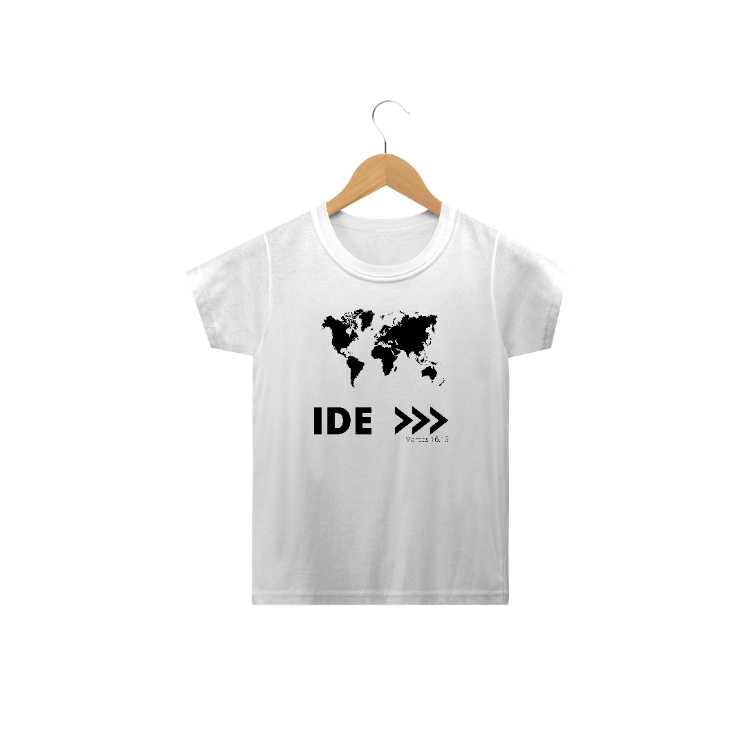 Nome do produto  Camiseta Infantil Marcos 16.15