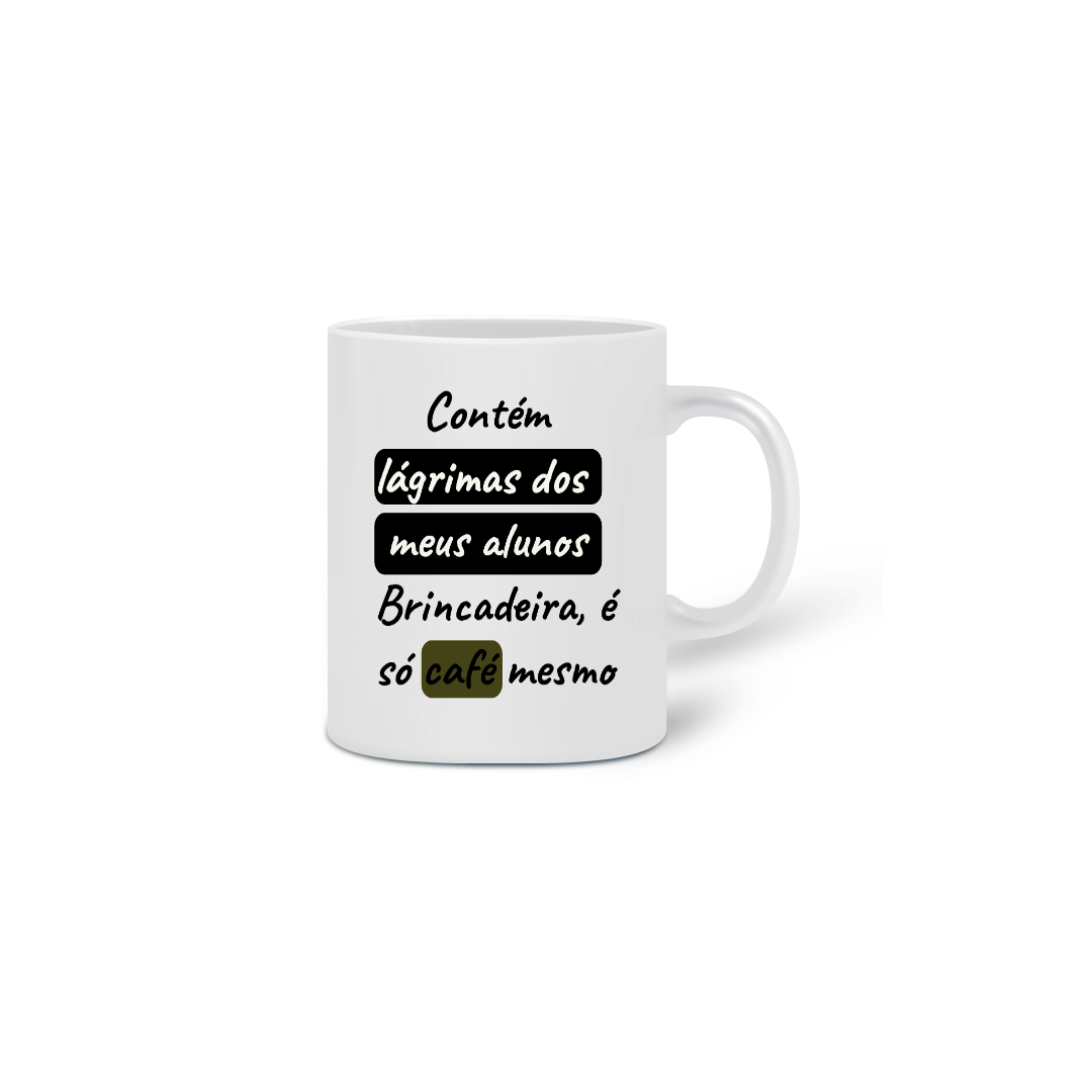 Nome do produto  caneca, professor