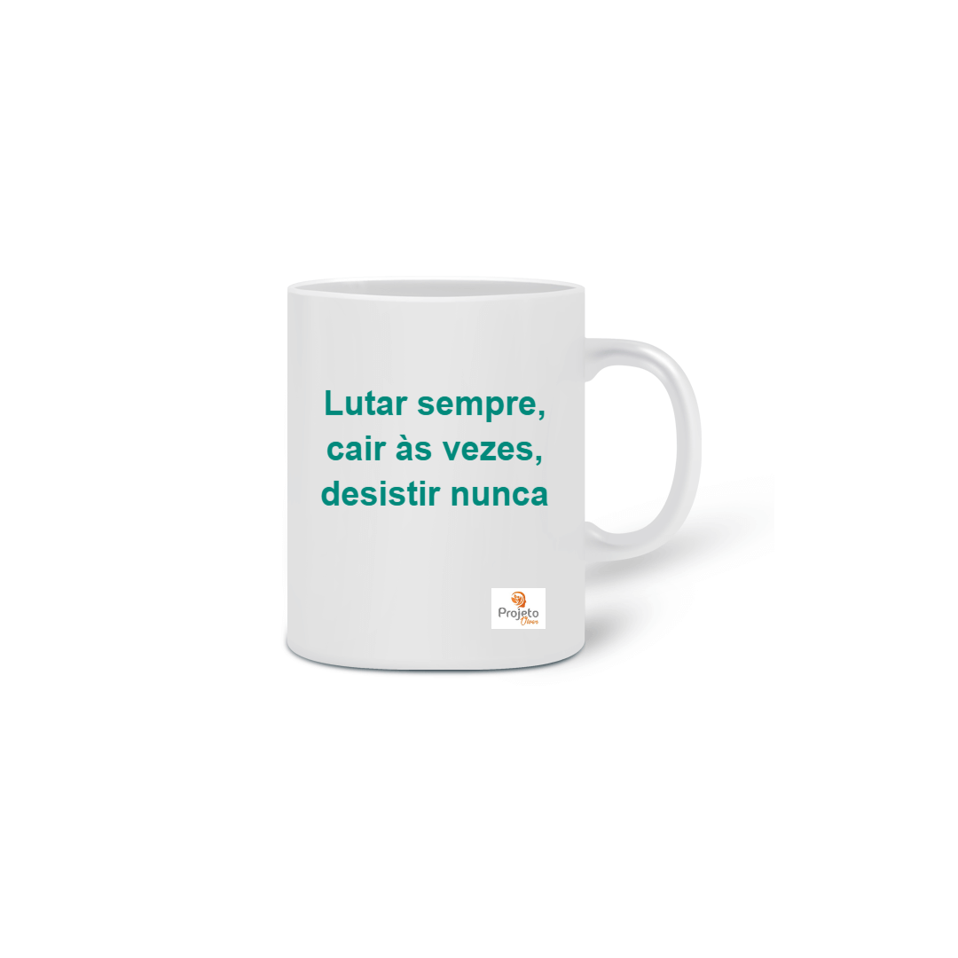 Nome do produto  Caneca-Lute-Branca