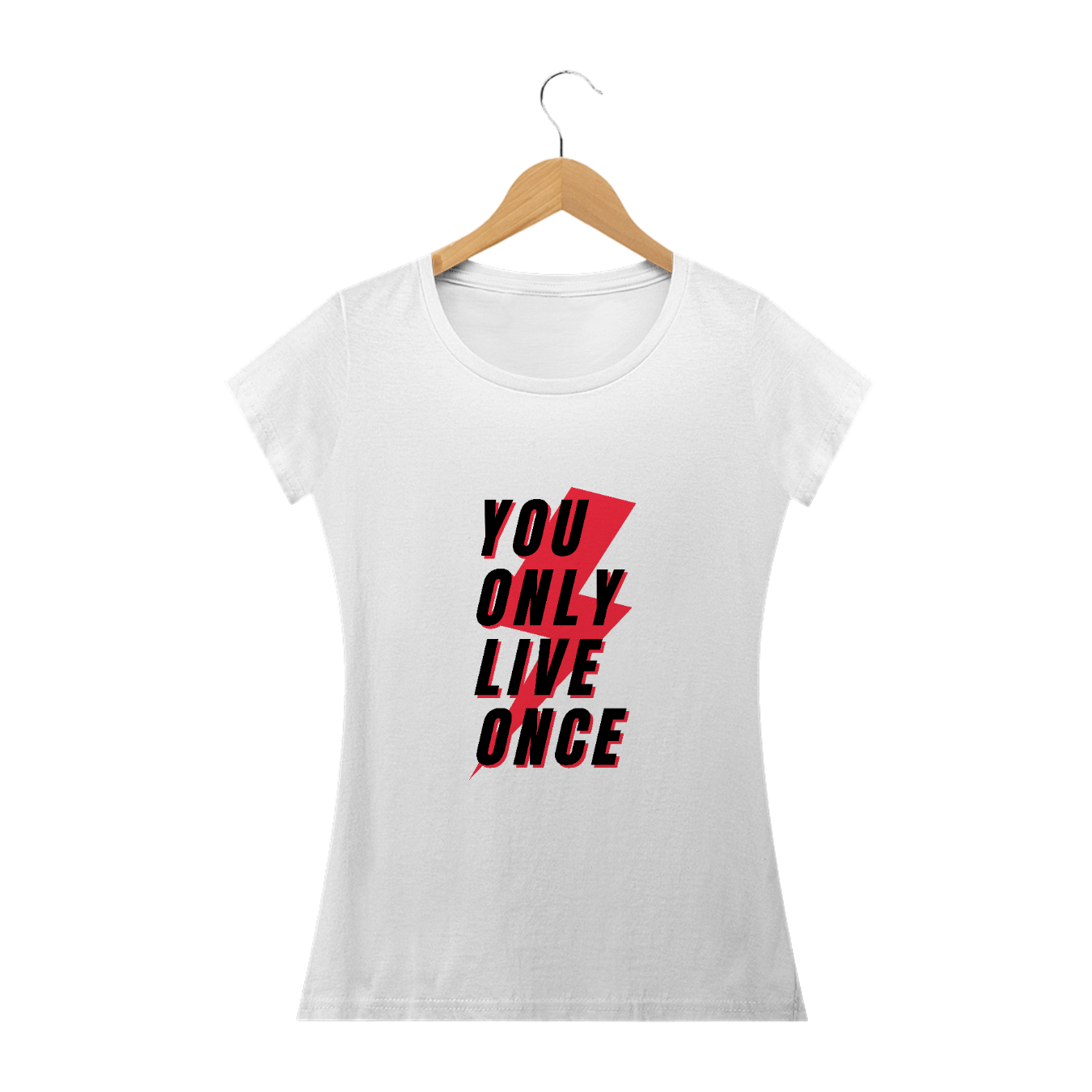 Nome do produto  BABY LOOK - You only live once