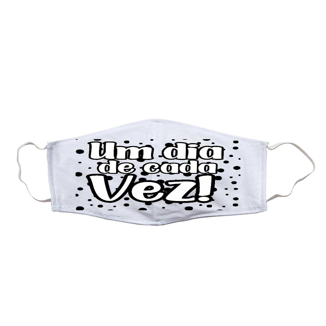 Nome do produto  MASCARA BRANCA - FUSCA