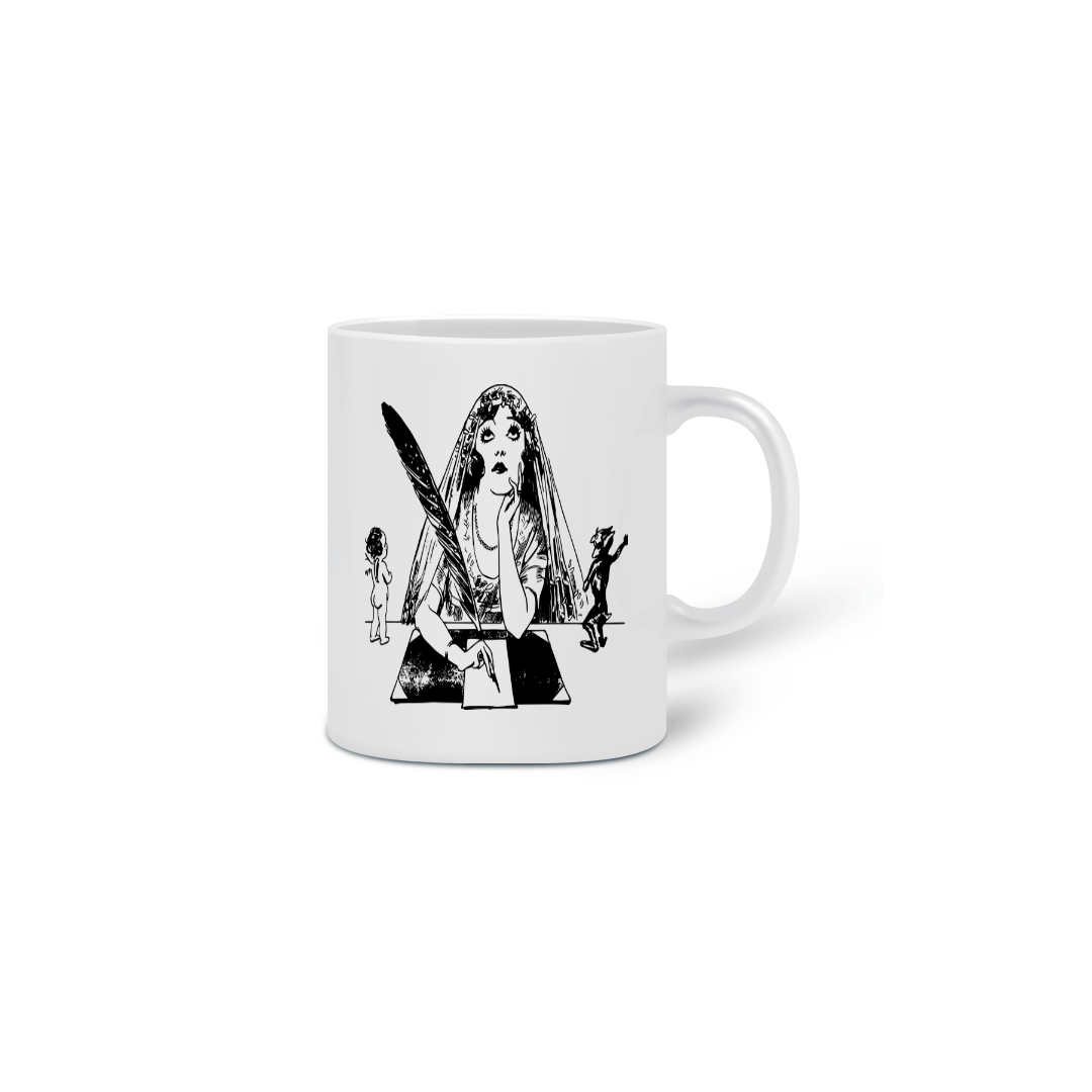 Nome do produto  Caneca Escritora.