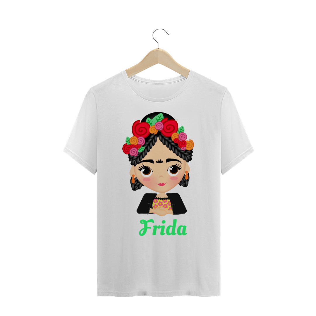 Nome do produto  Camiseta Plus Size Frida 