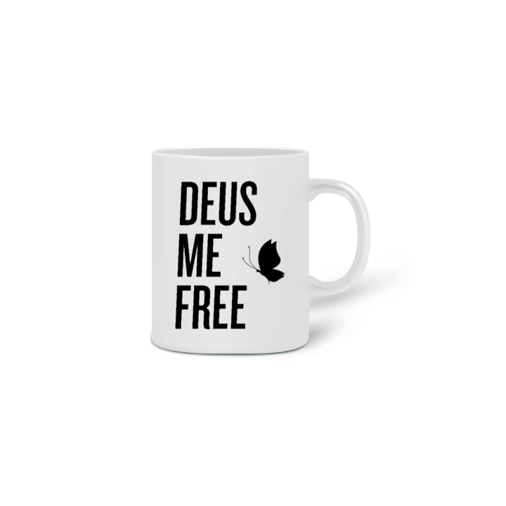Nome do produto  caneca Deus me free