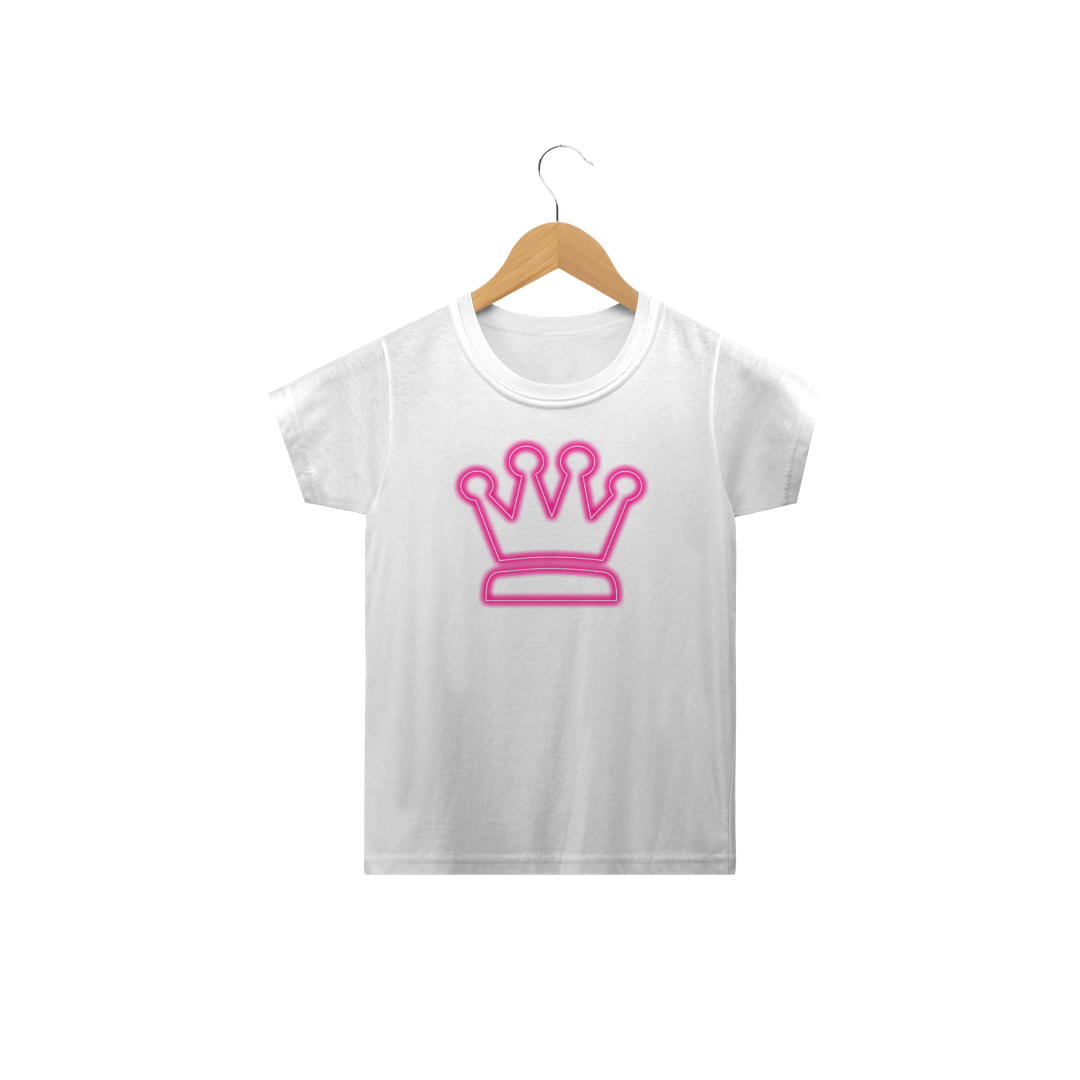 Nome do produto  Camiseta infantil Princesa