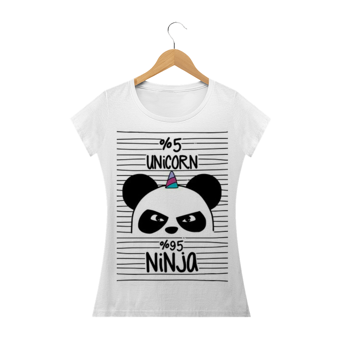 Nome do produto  camisa temática unicórnio ninja