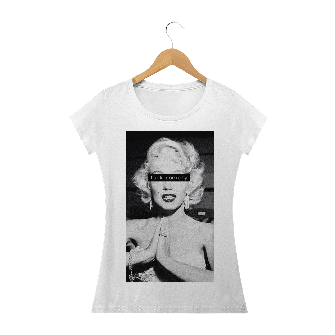 Nome do produto   Fuck Society - Baby Long - Feminina