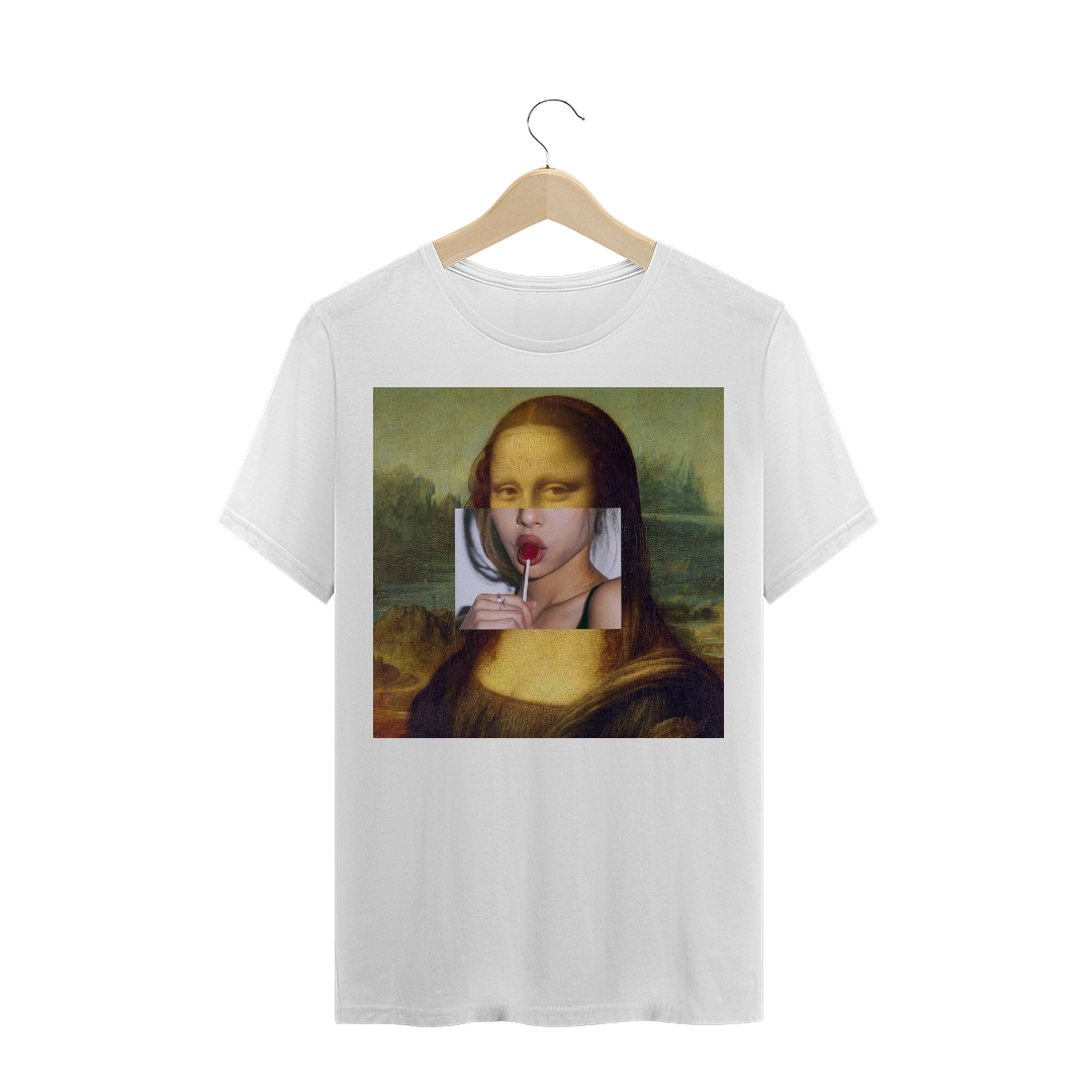 Nome do produto  Monalisa Chupando Pirulito - Unissex