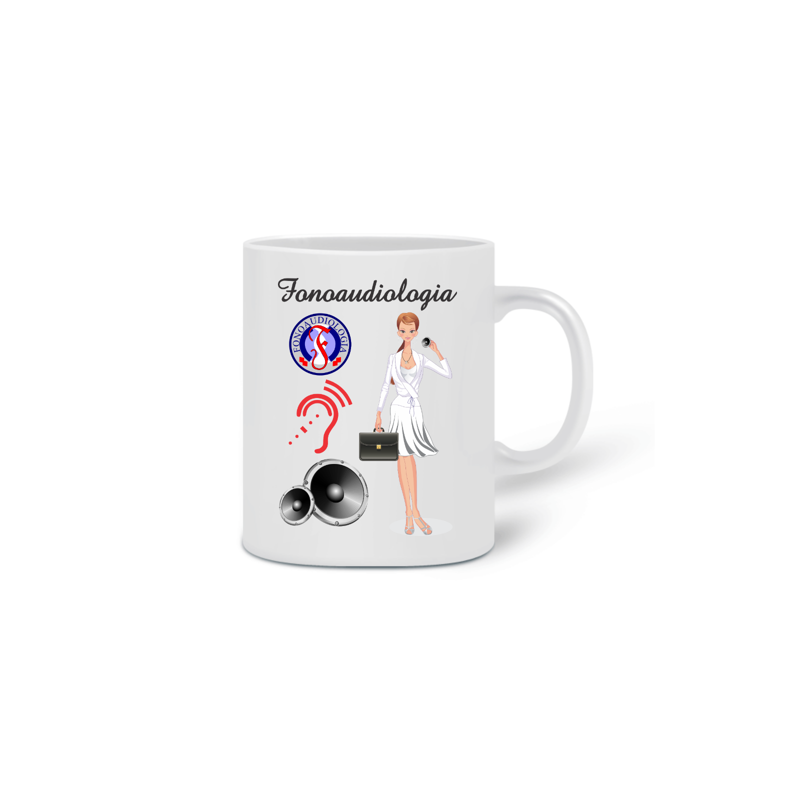 Nome do produto  Caneca Fonoaudiologia 