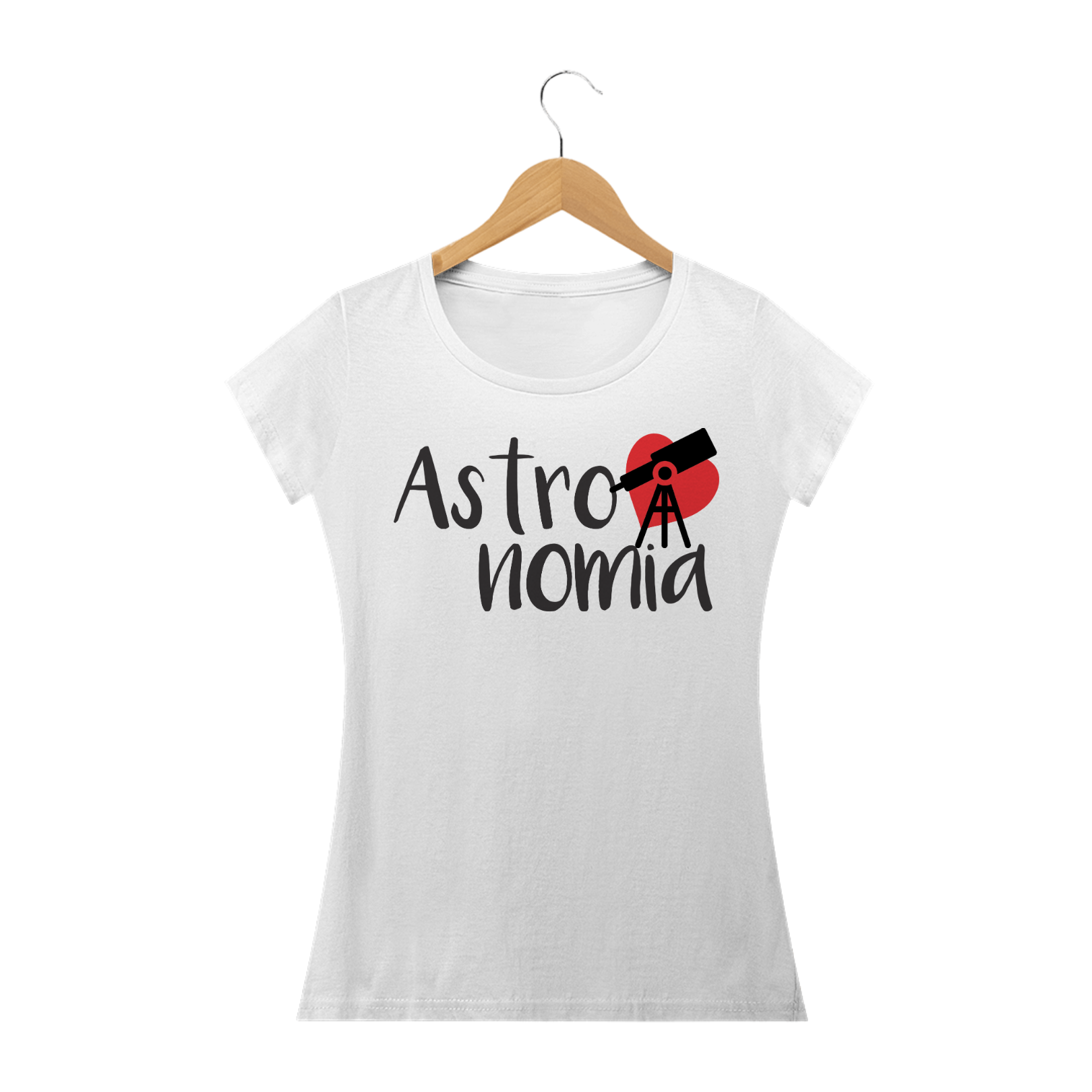 Nome do produto  Camisa Feminina (Astronomia)