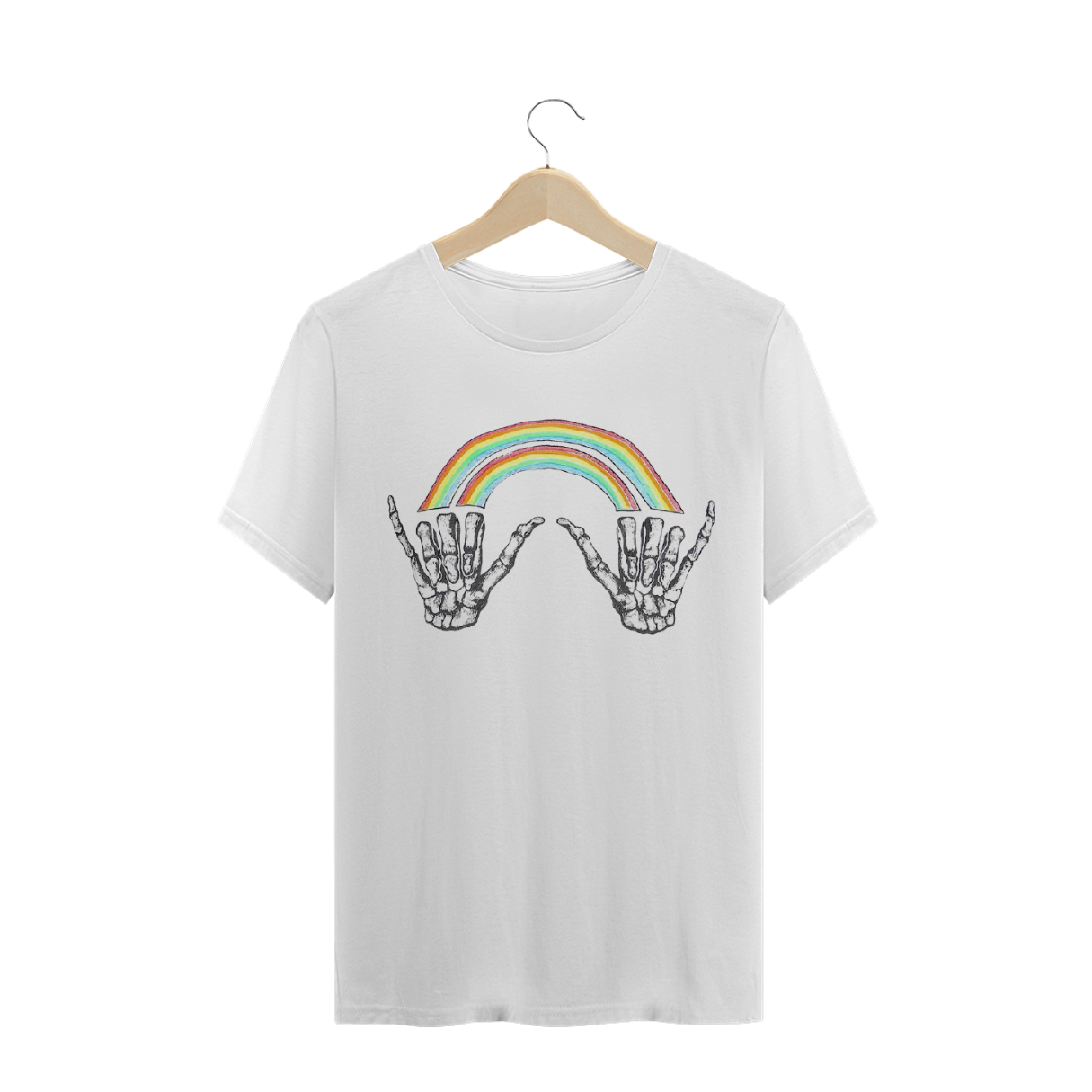 Nome do produto  T-Shirt Arco-íris