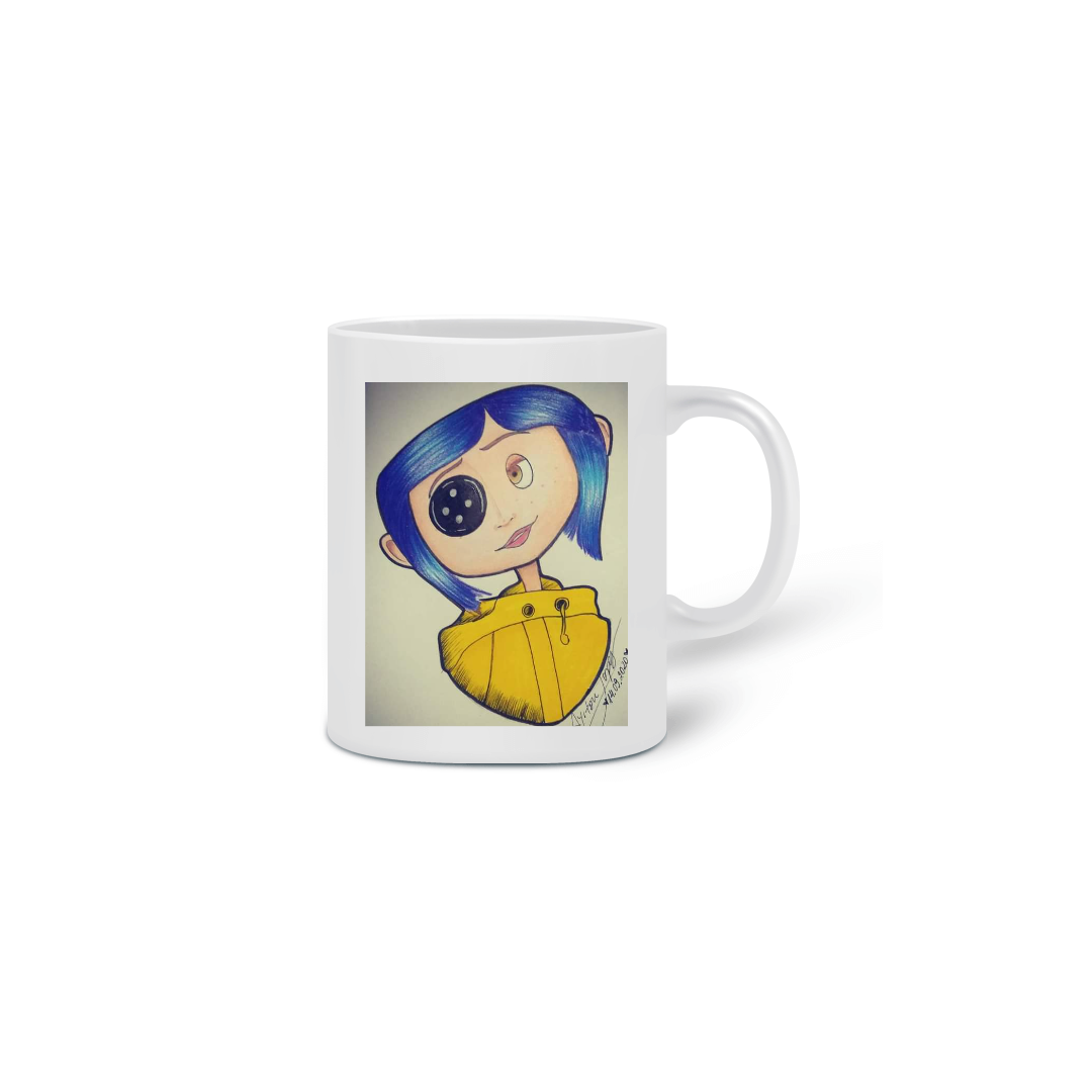 Nome do produto: Caneca Coraline 