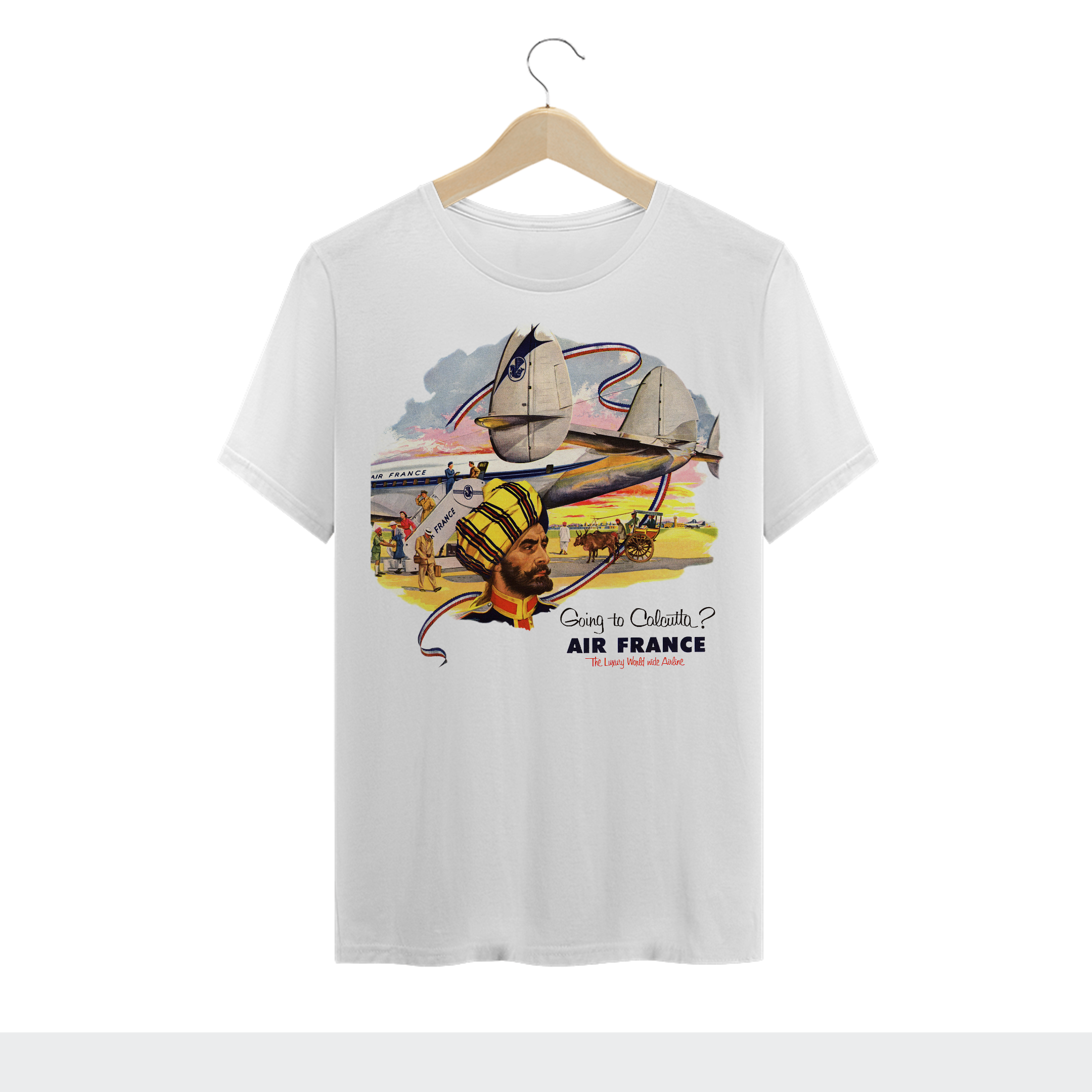 Air France Retro - Going to Calcuta