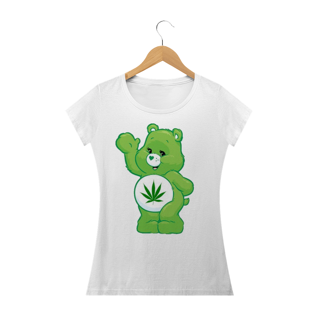 Nome do produto  Camiseta Ursinho (VERDE E BRANCA)