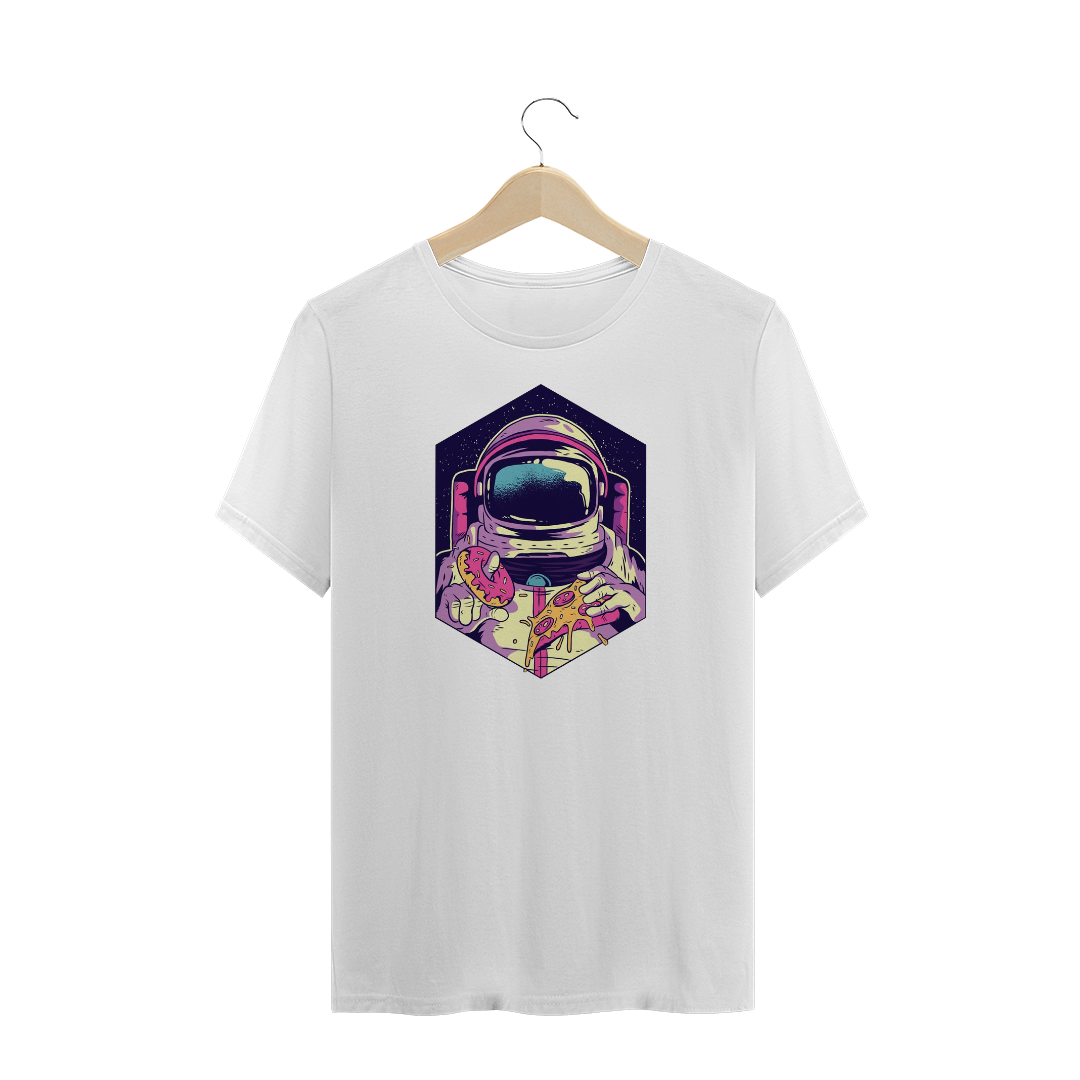 Nome do produto  Astronauta Comendo Pizza e Rosquinha - Unissex