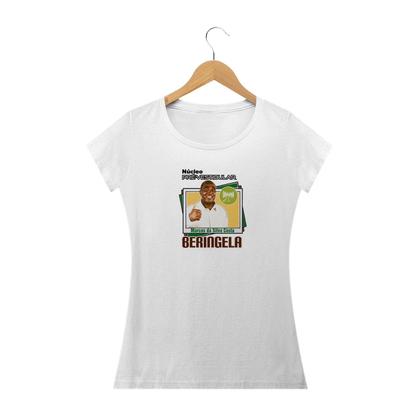 Nome do produto: Camiseta Pré Vestibular - Beringela - Feminina