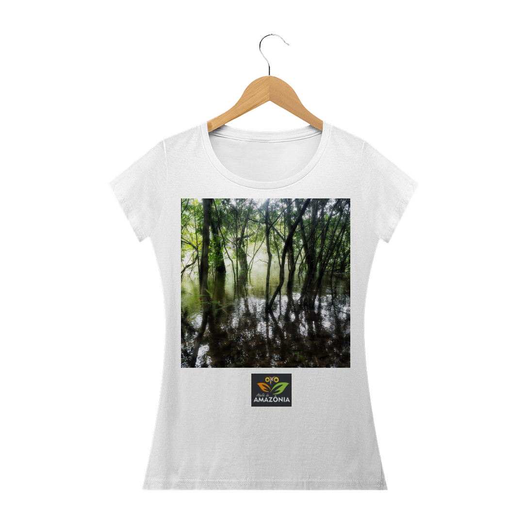 Nome do produto  camiseta fem estampa lago