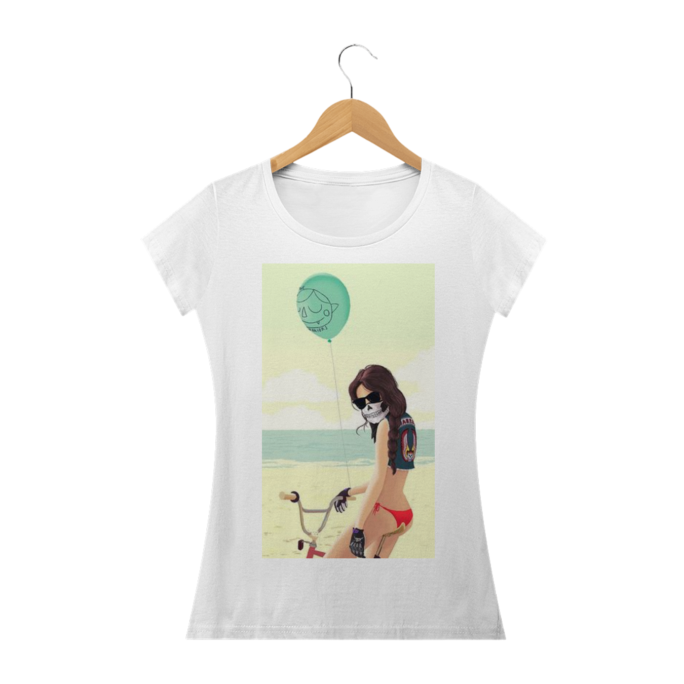 Versátil Cycle T-shirt feminina