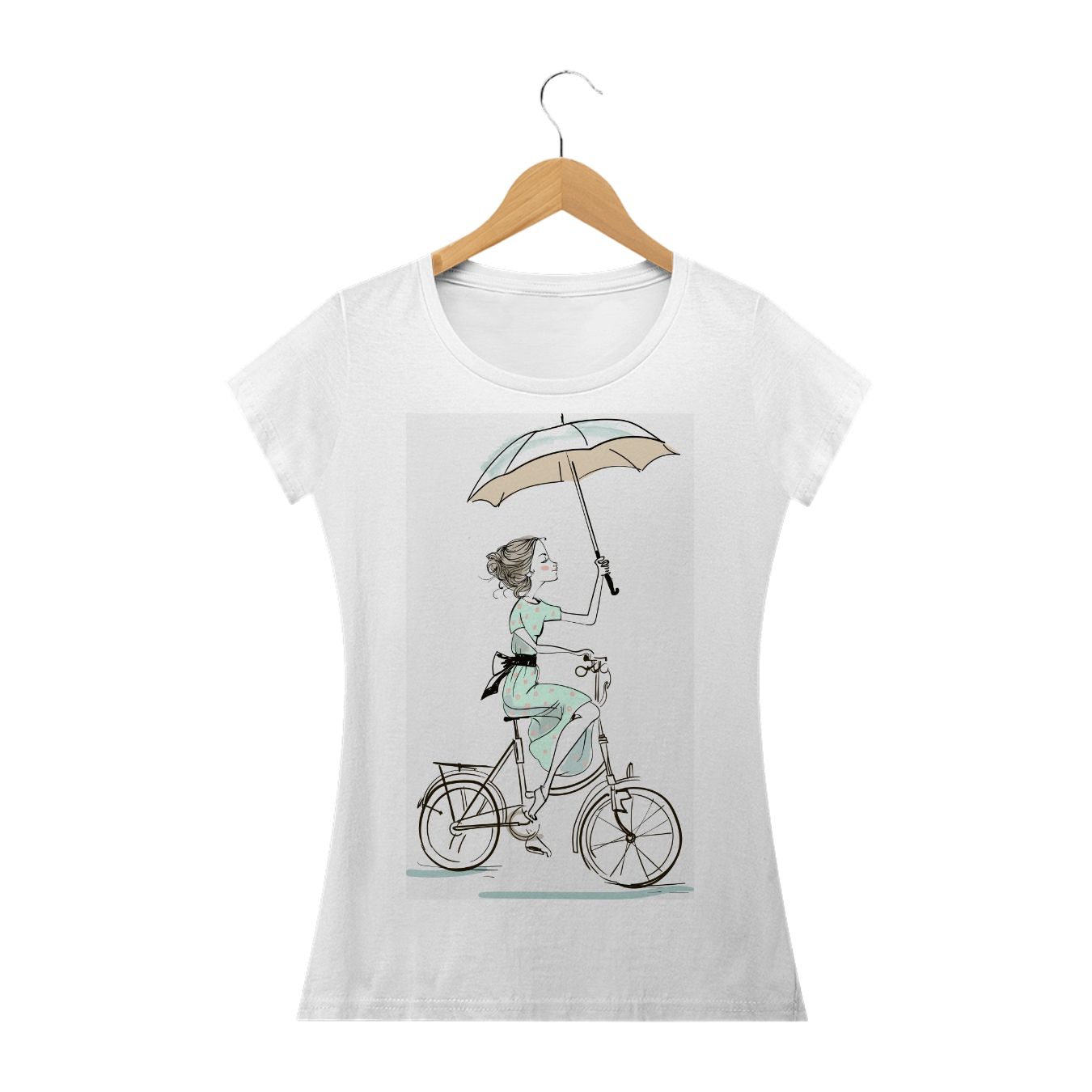 Versátil Cycle T SHIRT feminina