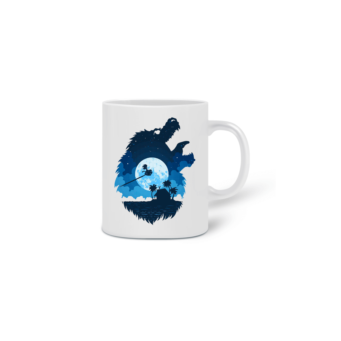 Nome do produto  Caneca Wolfmoon Dragon Ball