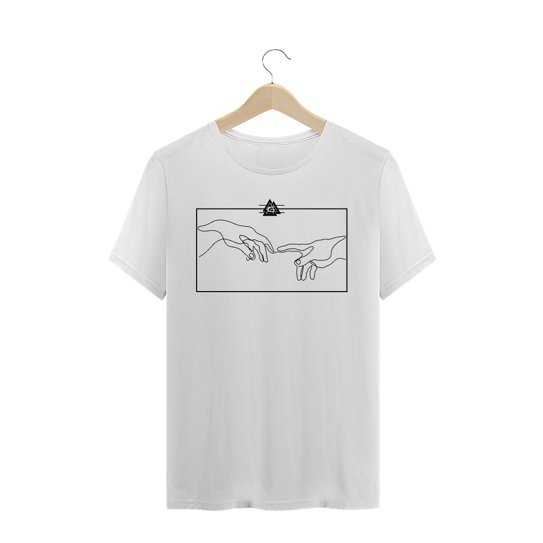 Nome do produto  Camiseta A Criação de Adão