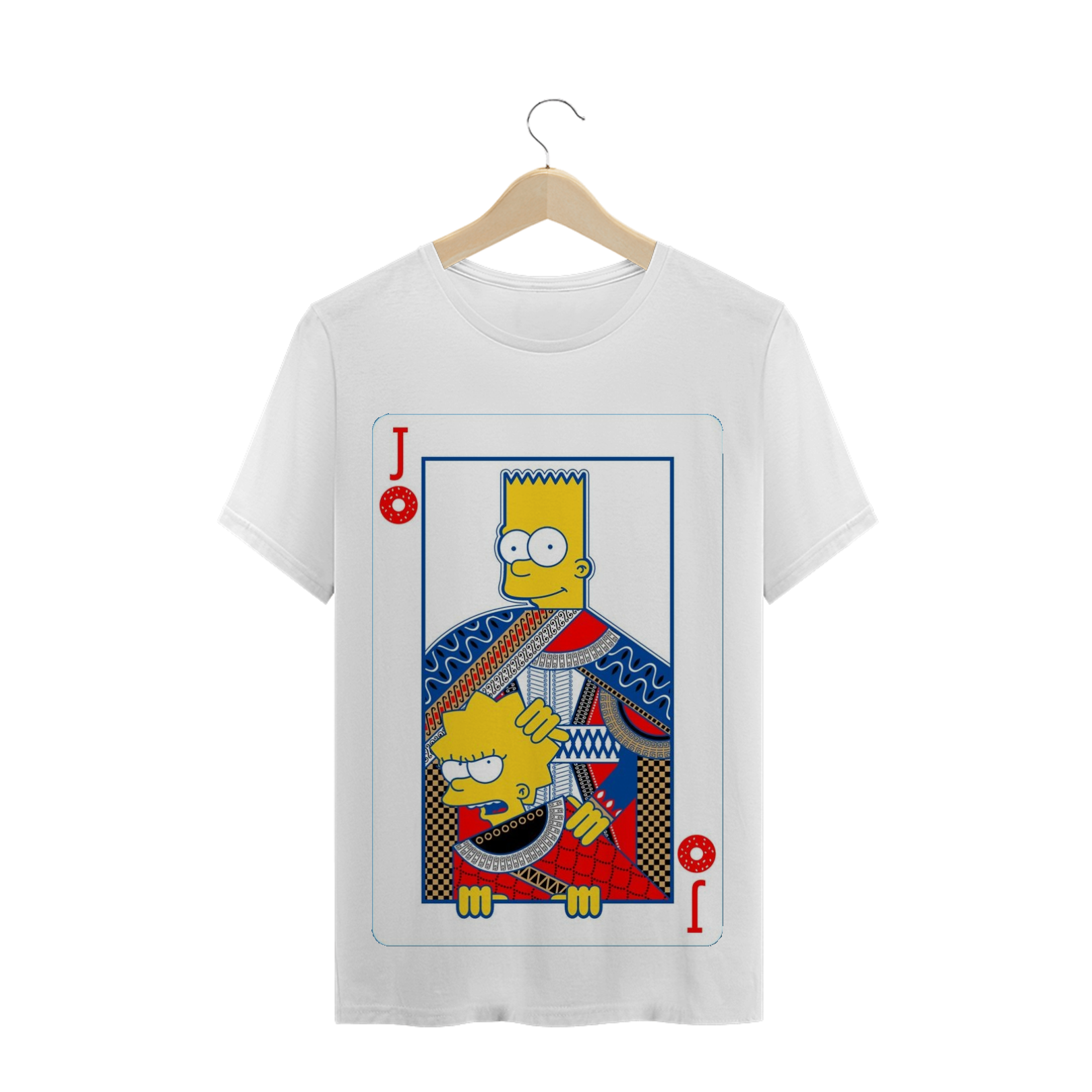 Nome do produto  Camisa Lisa e Bart  