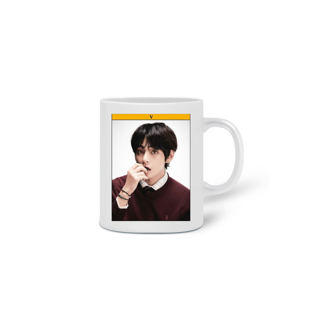 Nome do produto  CANECA BTS - V