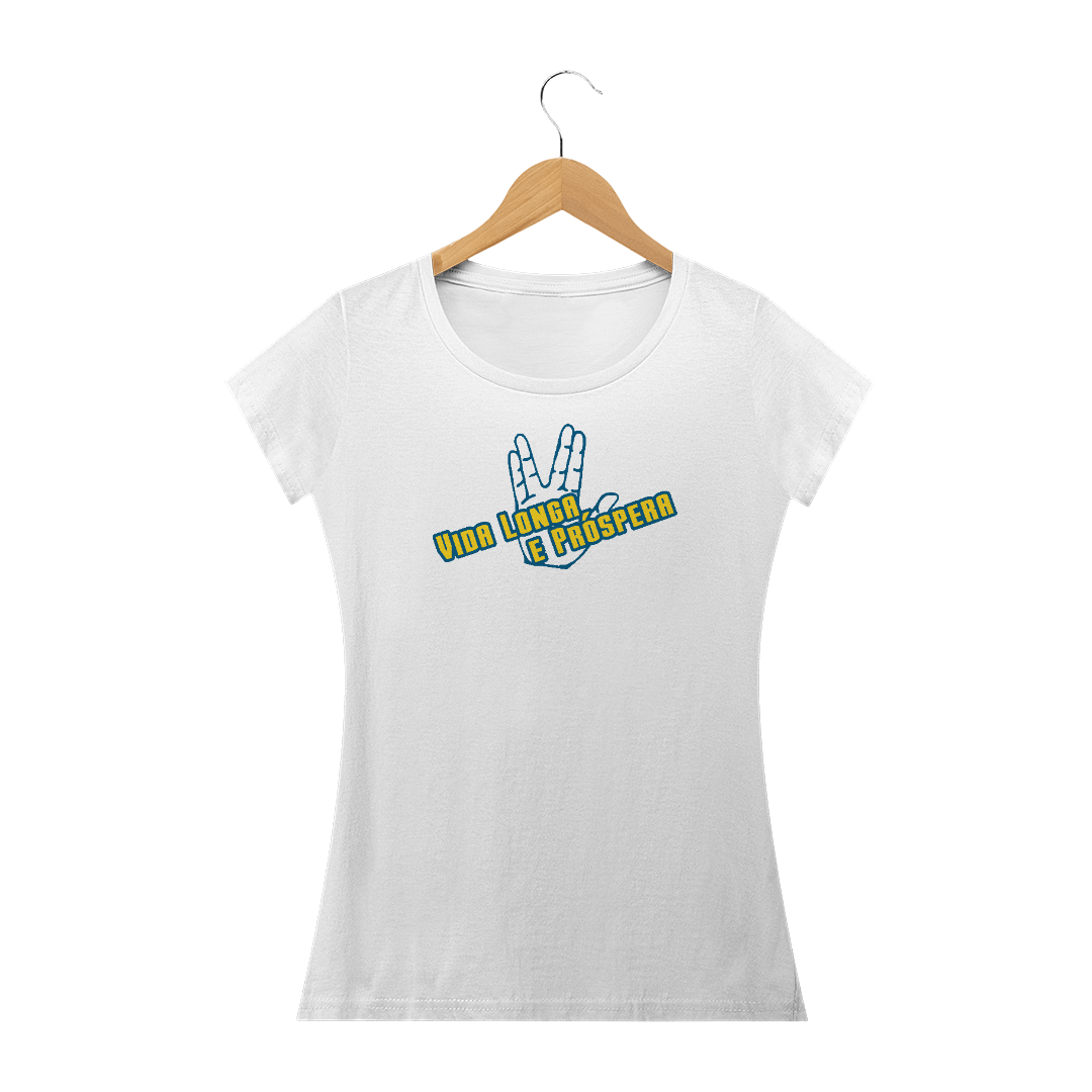 Nome do produto  Camiseta Feminina Vida Longa e Próspera