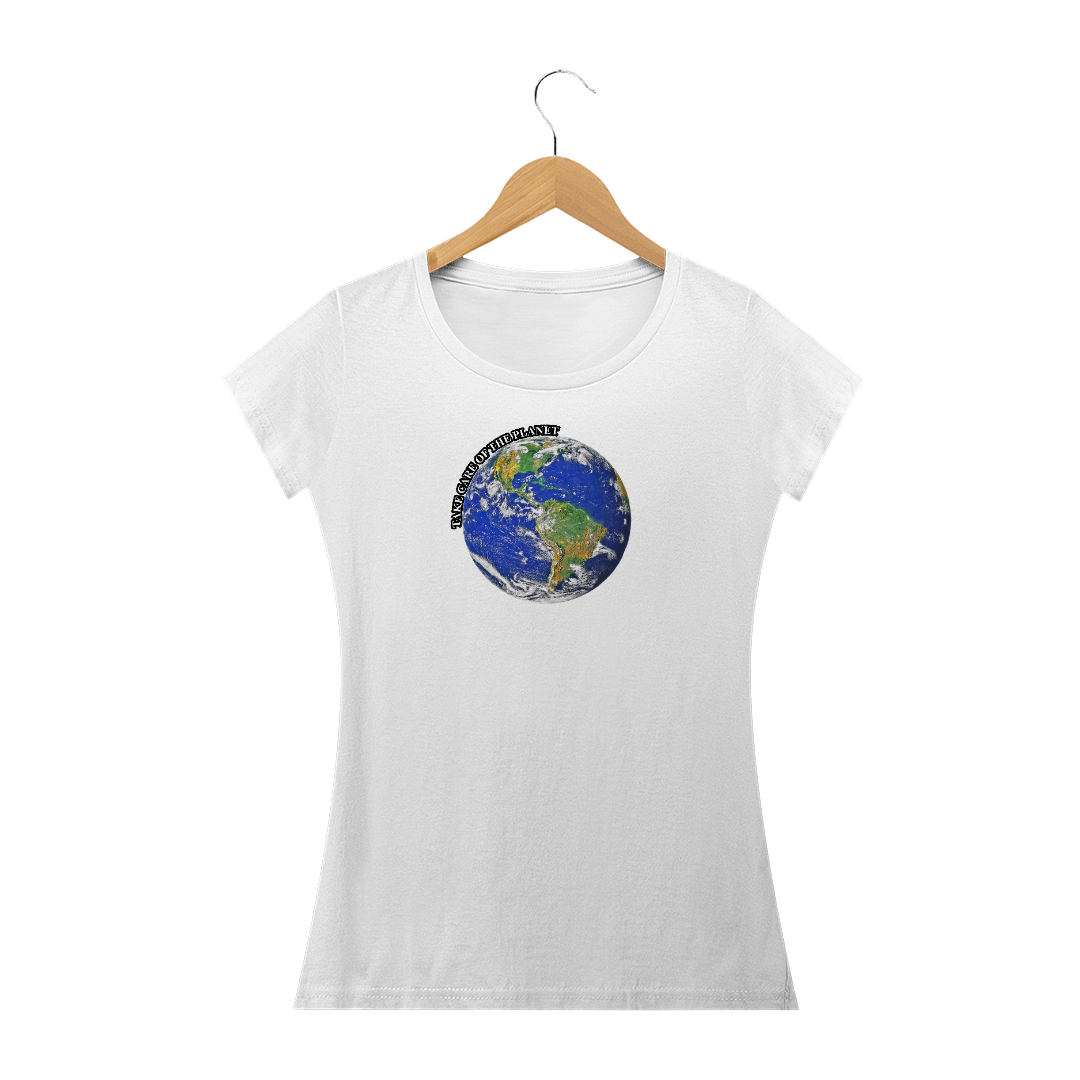 Nome do produto  Camiseta Feminina Earth