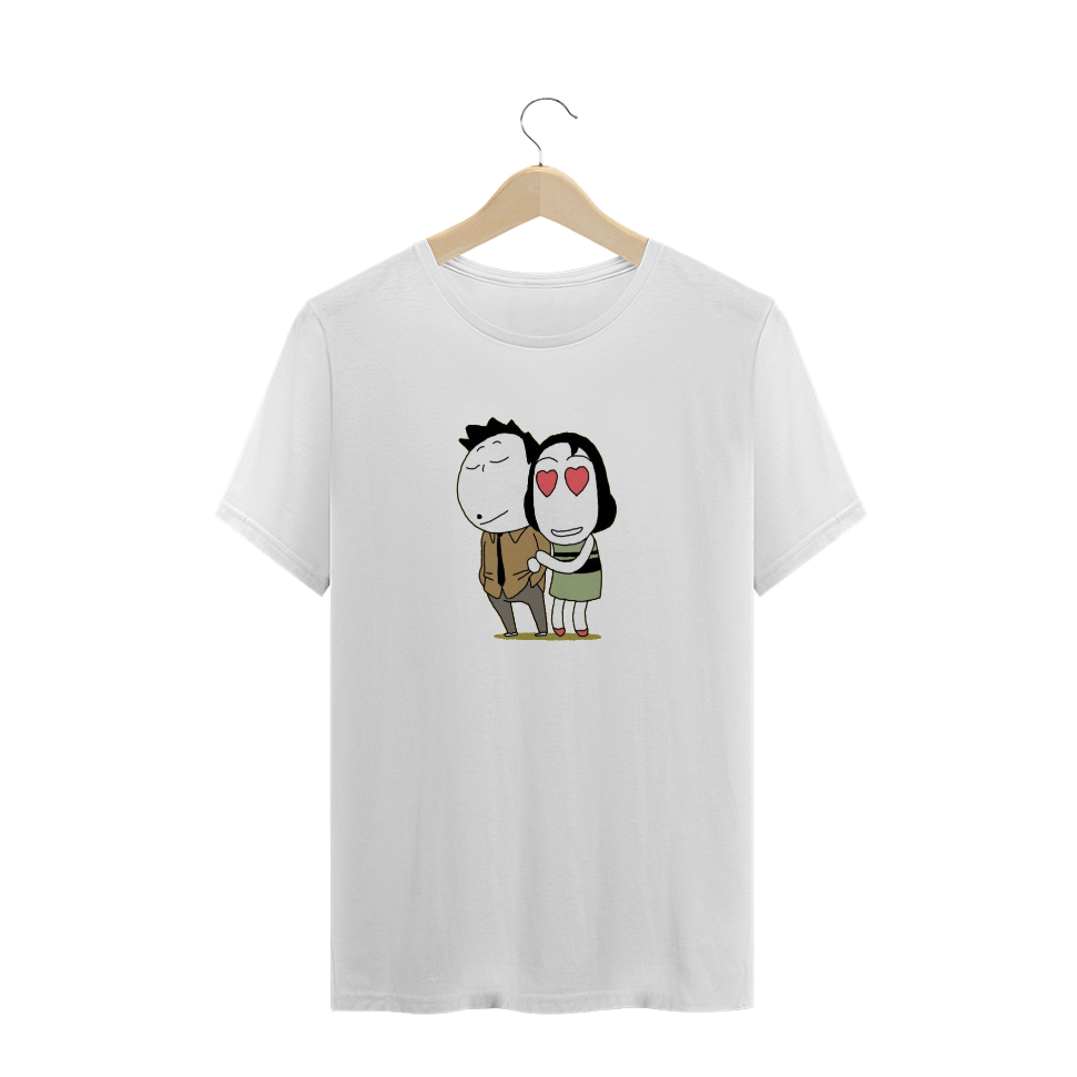 Nome do produto  T-Shirt Casal Cute