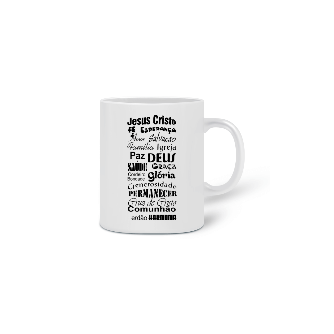 Nome do produto: Caneca personalizada Jesus cristo