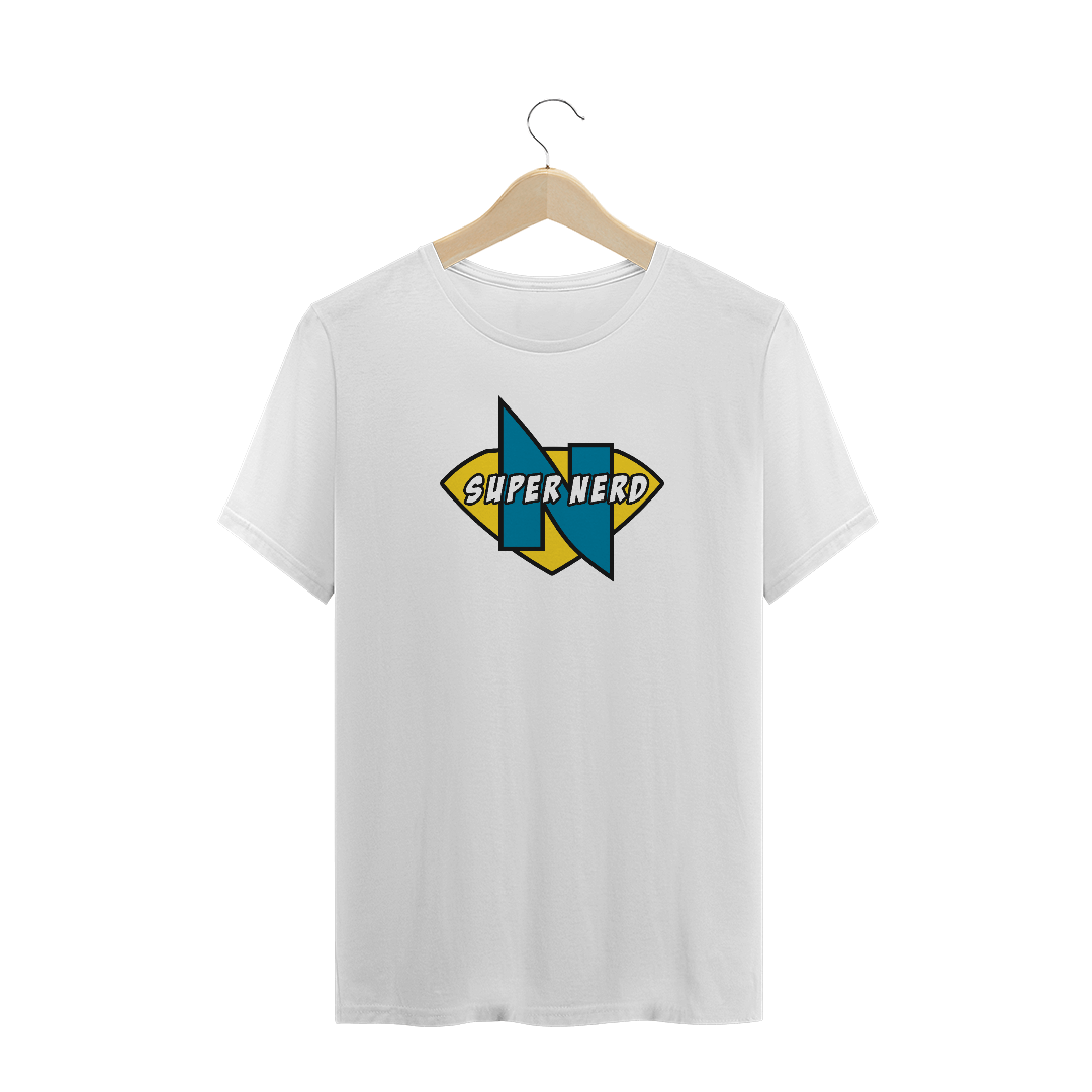 Nome do produto  Camiseta Masculina Super Nerd