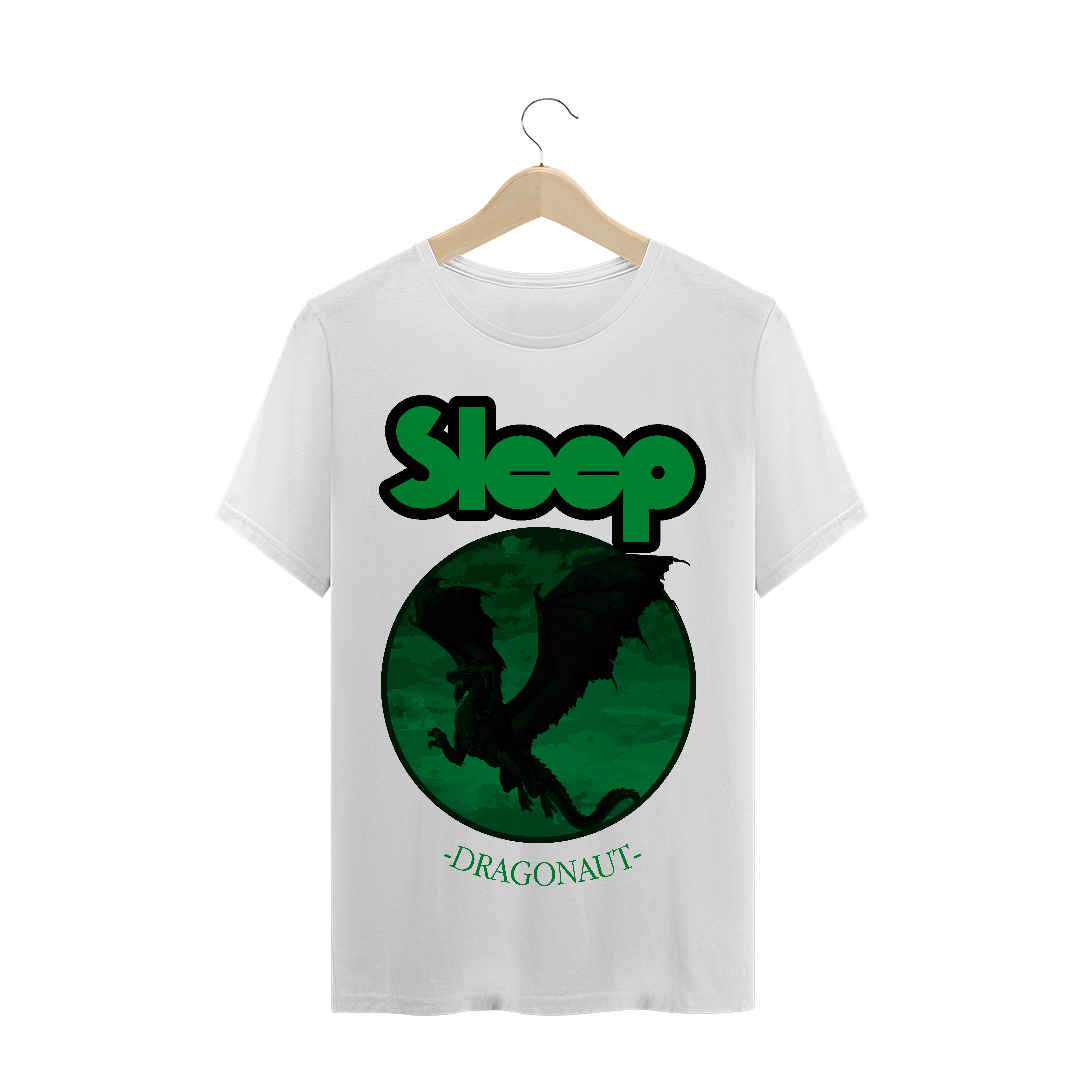Nome do produto  Camisa Sleep | Dragonaut em cor branca e preta