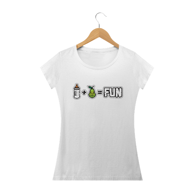 Nome do produto  Camiseta Feminina PERA FUN 