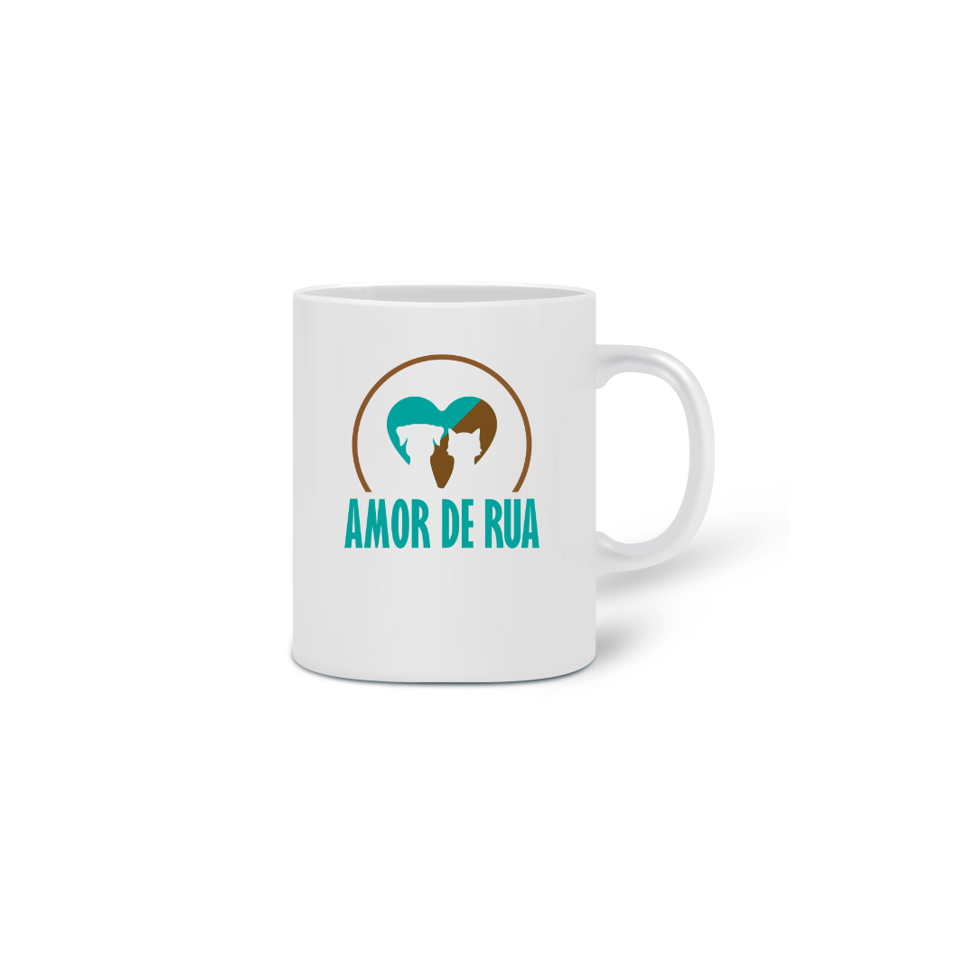 Nome do produto  Caneca Amor de Rua Logo vm