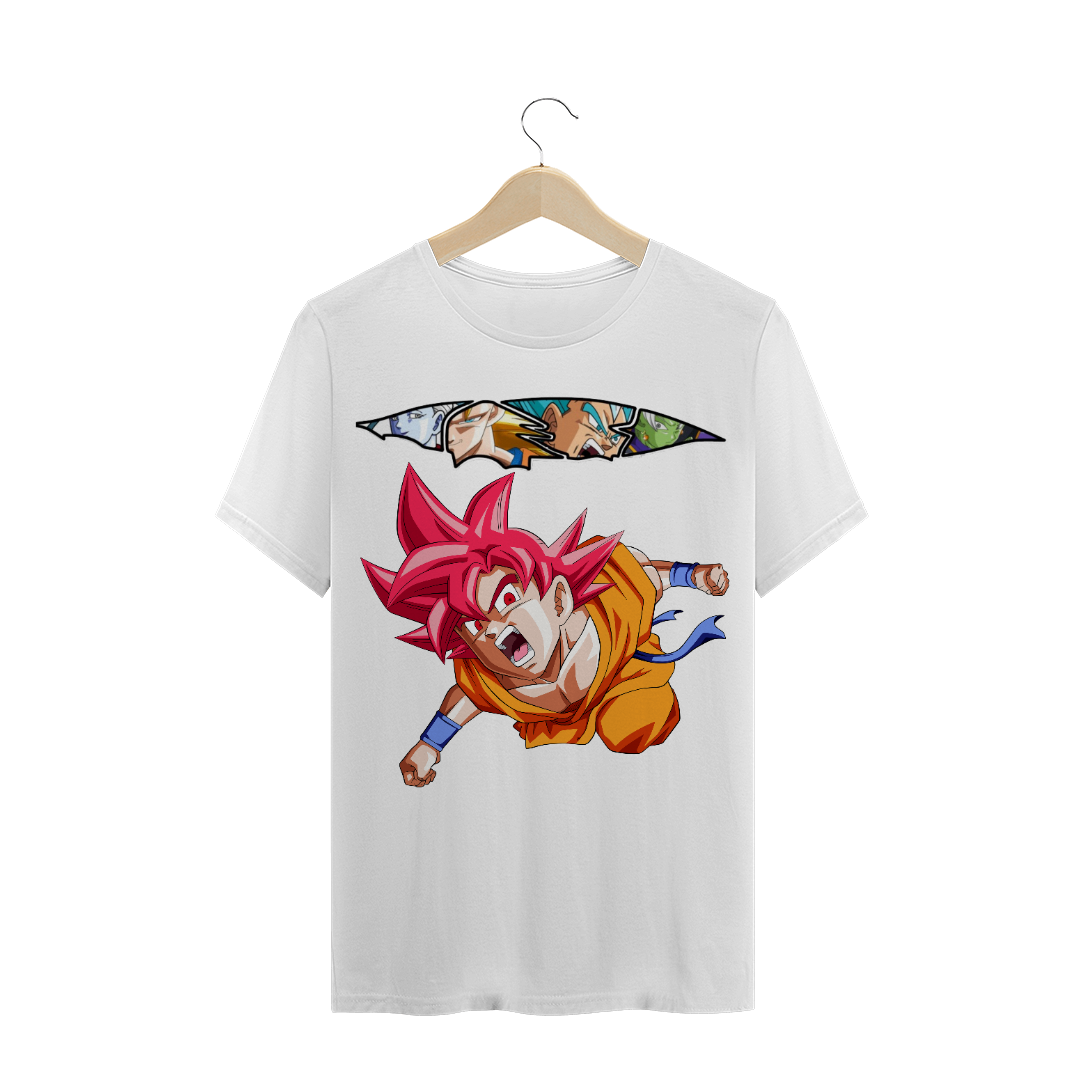 Nome do produto  Camiseta Goku Deus Super Saiyajin Dragon Ball Super